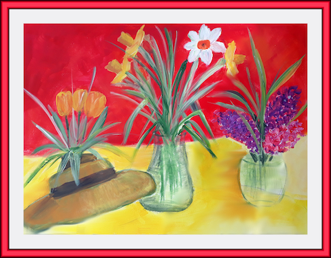 Narcisses au chapeau